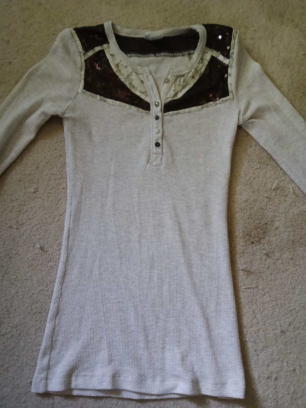 Free People Sequin Thermal Small